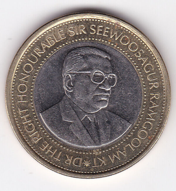 Mauritius - 20 Rupees - Bimetallic coin - Image 2