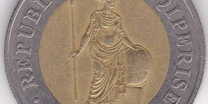 Albania  100 Leke Bimetallic coin