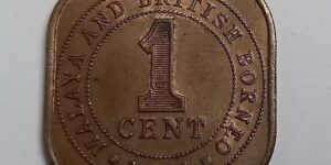 Malaya and British Borneo   1 cent - 1961