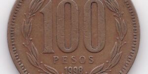 Chile  100 Pesos - old issue