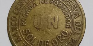 Peru 1 Sol - Old issue - 1962