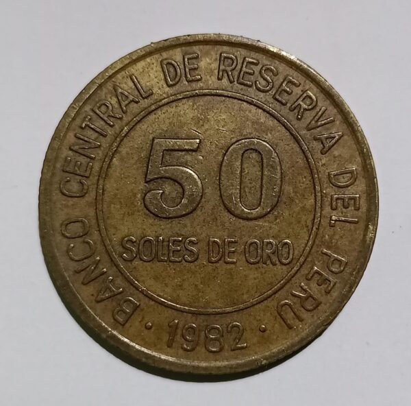Peru 50 Soles - 1980 's issue