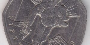 Britain - 50 Pence - 150th Anni. Victoria Cross : soldier