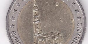 Germany 2 Euro -Federal State of Hamburg - 2008