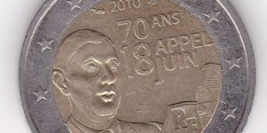 France 2 Euro - Speech of June 18th 1940 - 2010