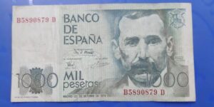 Spain - 1000 Pesetas - 1979