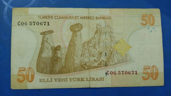 Turkey - 50 Lire - Image 2