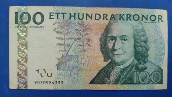 Sweden - 100 K - Carolus Linnaeus : "Father of modern taxonomy"