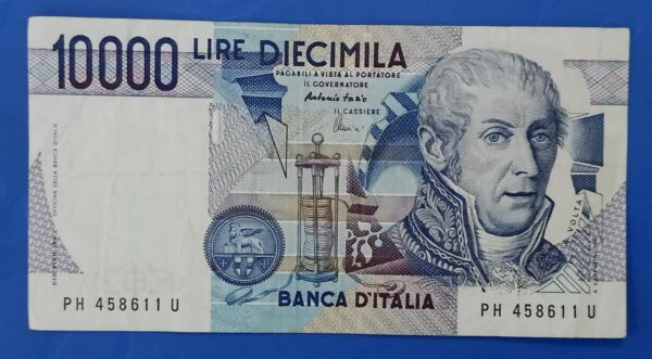 Italy  1000 Lire - Alessandro Volta - Used VF Condition - Serial no. may differ