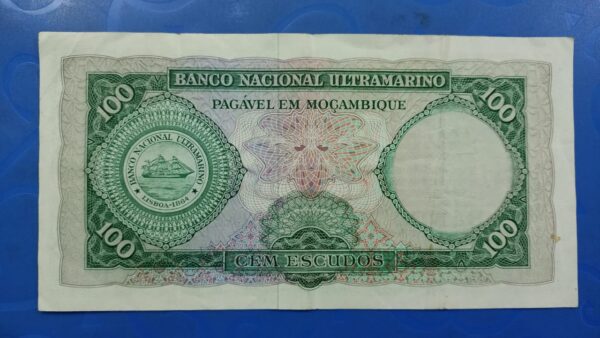 Mozambique - 100 Escudos - 1976 - Image 2