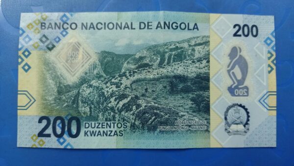Angola - 200 Kwanzas - Polymer Issue - Image 2