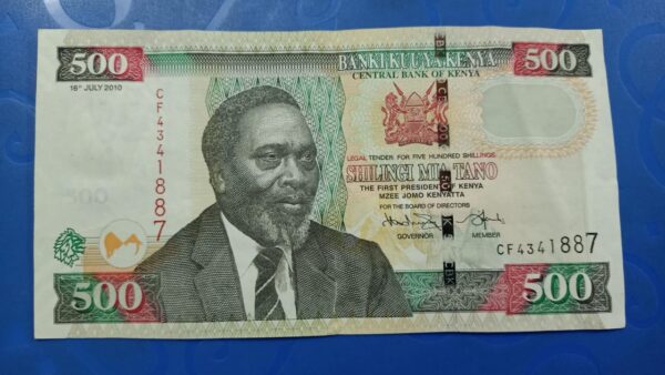 Kenya - 500 Shillings - 2003 to 2010 Issue