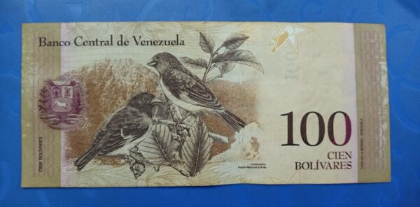 Venezuela – 20 Bolivares – 2007 to 2017 Issue