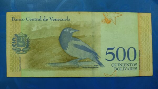 Venezuela – 500 Bolivares – 2018 Issue