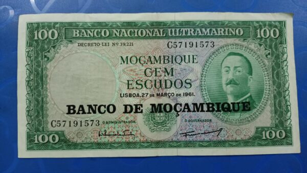 Mozambique - 100 Escudos - 1976
