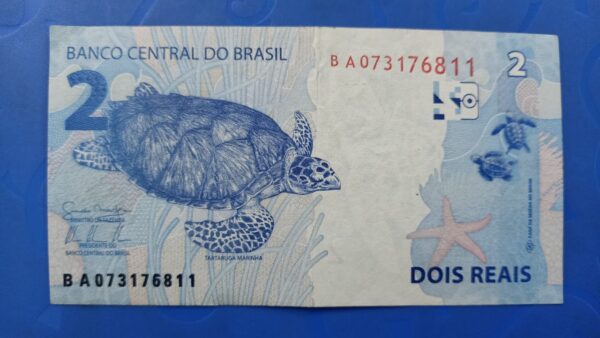 Brazil - 2 Reais - 2013 to 2023 Issue - Image 2