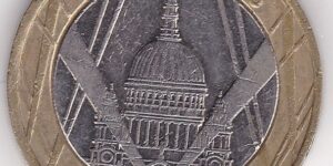 Britain 2 Pounds - 60th anniversary of the end of World War II - 2005