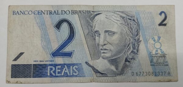 Brazil 2 Reais  -2001 to 2009 issue