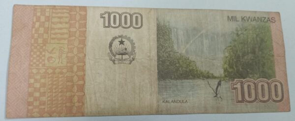 Angola - 1000 Kwanzas - 2012 issue - Image 2