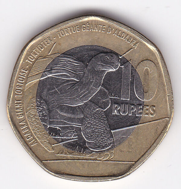 Seychelles - 10 Rupees - Bimetallic