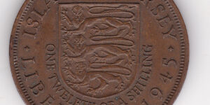 Jersey - One Twelfth Shilling - Liberation of Island 1945