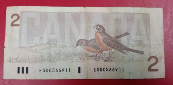 Canada - 2 Dollars - 1986 issue - Image 2
