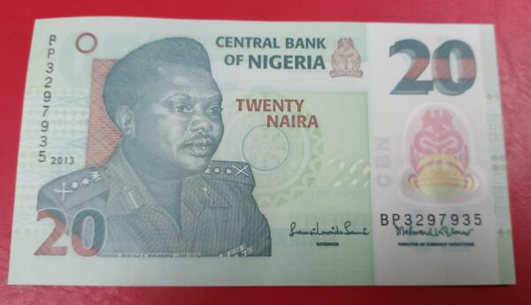 Nigeria - 20 Naira - 2006 to 2022 issue