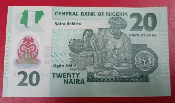 Nigeria - 20 Naira - 2006 to 2022 issue - Image 2