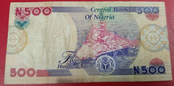 Nigeria - 500 Naira - 2001 to 2022 issue - Image 2