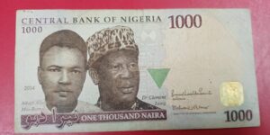 Nigeria - 1000 Naira - 2005 to 2022 issue