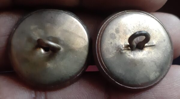 2 Different British India Period Buttons - Image 2