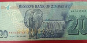 Zimbabwe - 20 Dollars - 2020 issue