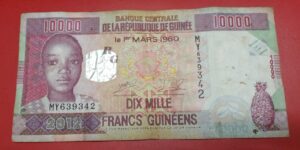 Guinea - 10000 Francs - 2012 issue