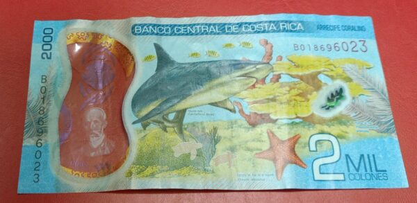 Costa Rica - 2000 Calones - 2018 issue - Polymer - Image 2