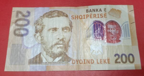Albania - 200 Leke - Polymer issue - 2017 to 2019
