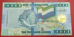 Sierra Leone - 10000 Leone - 2010 to 2021