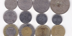 Saudi Arabia - 12 Different Coins Set