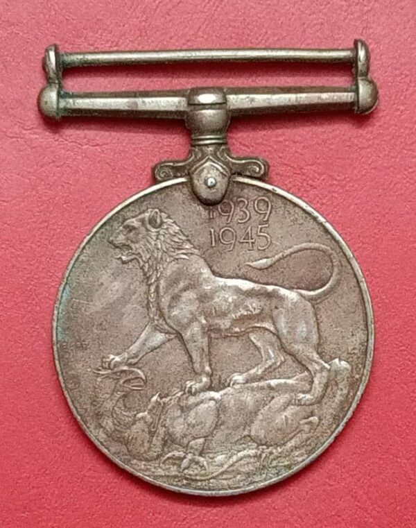 British India Medal - King George VI - World War ll -1939 to 1945