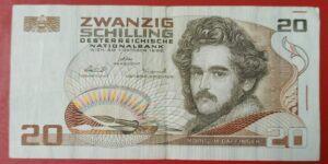 Austria - 20 Shilling - 1986 issue