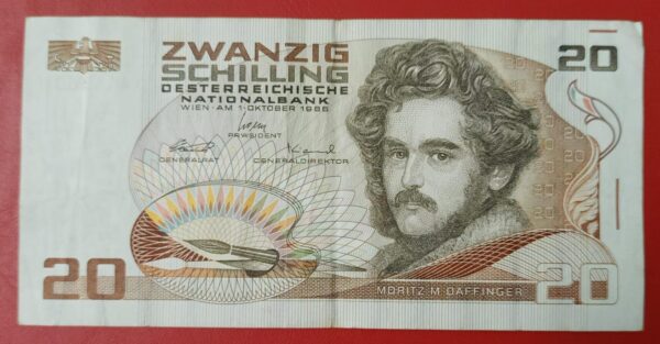 Austria - 20 Shilling - 1986 issue