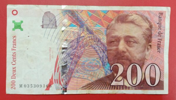 France - 200 Francs - Gustave Eiffel