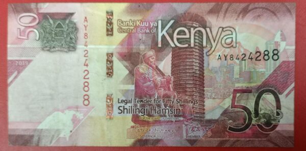 Kenya - 50 Shillings - 2019 issue