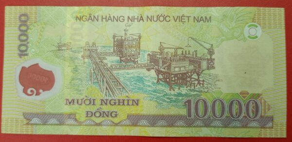 Vietnam - 10000 Dong - 2006 to 2023 - Polymer - Image 2