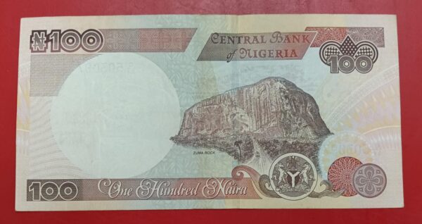 Nigeria 100 Naira - 1999 to 2014 issue - UNC - Image 2