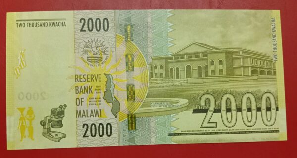 Malawi 2000 Kwacha - 2016 to 2021 issue -UNC - Image 2