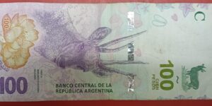 Argentina - 100 Pesos - 2018 to 2019 issue - Used VF+ Condition