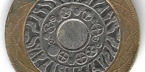 Britain - 2 Pounds - Bimetallic Coin