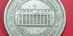 Columbia 50 Pesos -National  Constitution - 1989