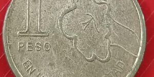 Argentina - 1 Pesos - Jacaranda Flower