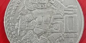 Mexico - 50 Pesos - Mayan Goddess - 35 mm